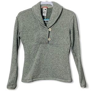 The North Face 1/4 2 Button Pullover  Sweater